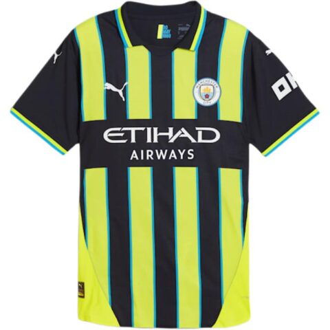 PUMA Camiseta De Fútbol De Visitante Auténtica Para Hombre Manchester City 24/25