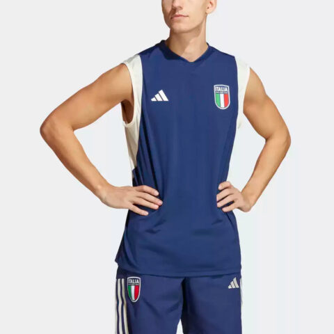 Adidas Soccer Jersey Italy National Team Unisex Blue