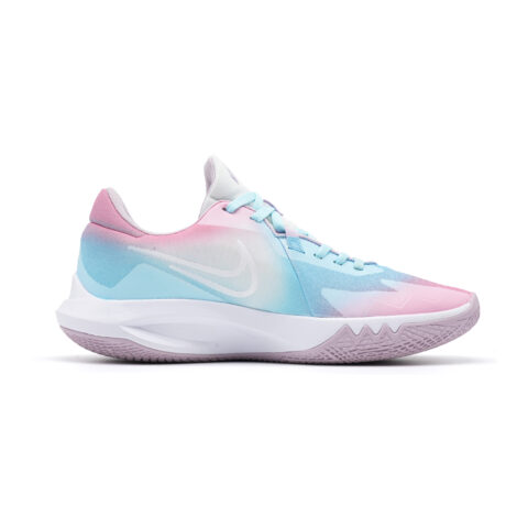 Nike Precision 6 Cherry Blossoms Mesh Cushioning Slip Resistant Abrasion Resistant Low top Basketball Shoes Men’s