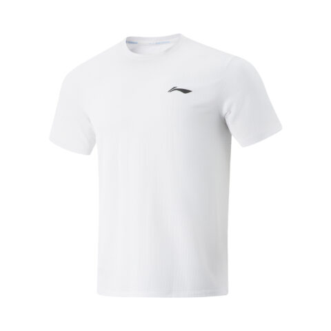 Li Ning Running Collection Running T Shirt Men’s Standard White
