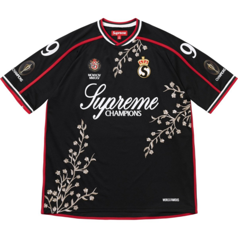 Supreme floral soccer T-shirt