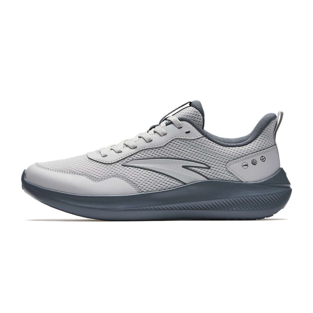 Anta Sky Fabric Low top Lightweight Cushioning Lightweight Running Shoes Men’s Microchip Gray/Smoke Coal Gray