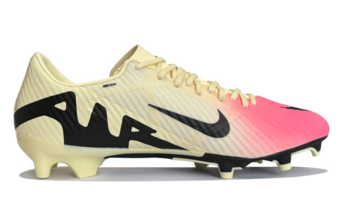 Nike Zoom Vapor 15 Slip Resistant And Breathable Soccer Shoes Men’s Yellow Pink