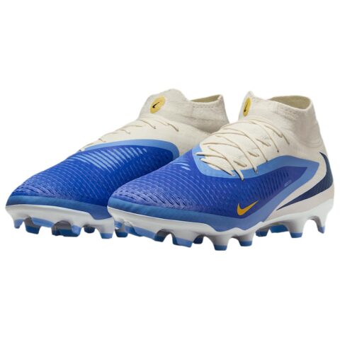 Nike Phantom 6 Abrasion Resistant Breathable Soccer Shoes Unisex Blue
