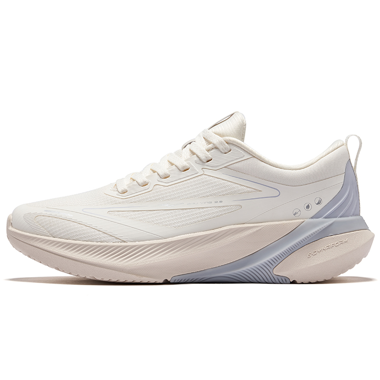 Erke Cushioning Rebound Low top City Commuting Running Shoes Women’s Microcrystal White Smoky Purple