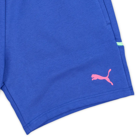 PUMA x AC MILAN , LIANMINGKUAN Soccer Bottom Men’s Blue