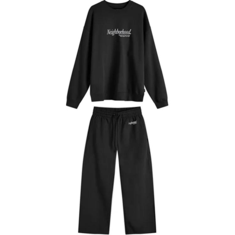 NEIGHBORHOOD Casual Sportswear Men's Black