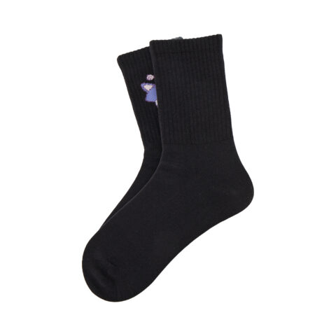 Li Ning Sports Life Collection Crew Socks Unisex 1 Pack Black