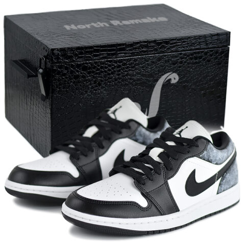 Jordan Air Jordan 1 Low top Vintage Basketball Shoes Women’s Black White