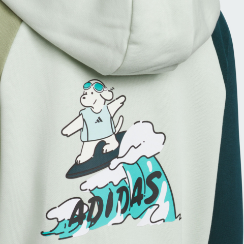 Adidas Casual Sportswear LK GFX FZHD 2 Piece Set Kids’