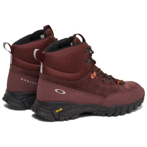 Oakley Slip Resistant Abrasion Resistant High top Outdoor Shoes Men’s Red