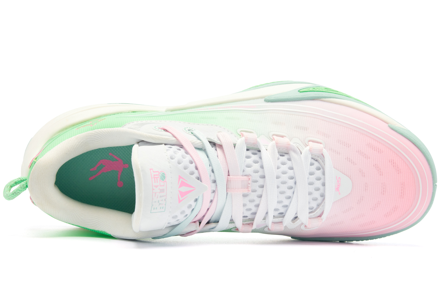 QIAODAN Poisonous Fangs TEAM Cushioning Slip Resistant Abrasion Resistant Breathable Coverage Rebound Low top