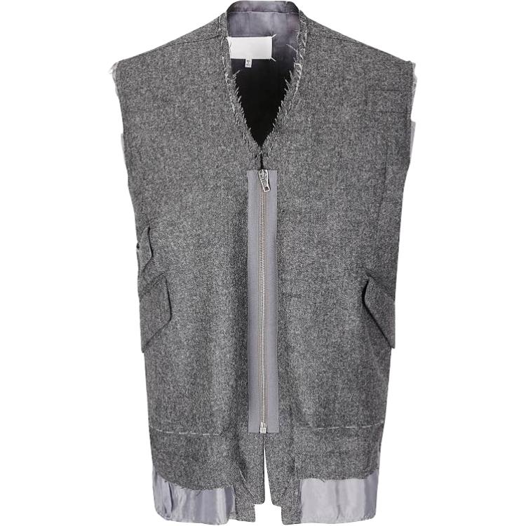 Maison Margiela frayed-edges gilet
