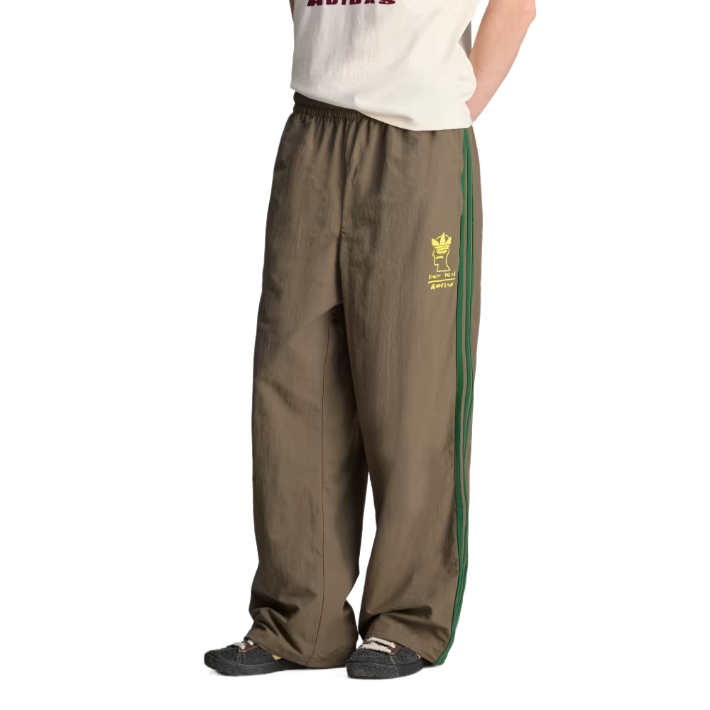 Adidas Originals x Brain Dead flocked-logo trousers