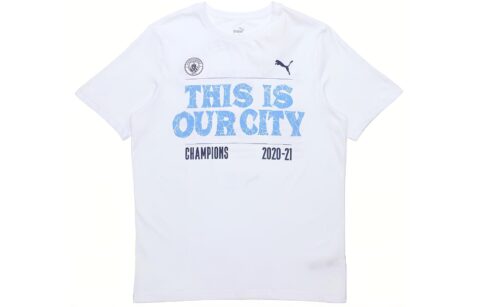 PUMA Manchester City Football Club T Shirt Men’s White
