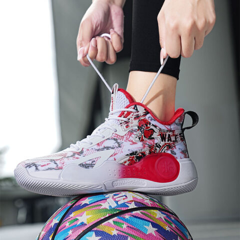 JSWEI Cushioning Slip Resistant Abrasion Resistant Low top Basketball Shoes Women’s