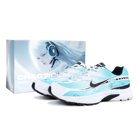 Nike Initiator Abrasion Resistant Abrasion Resistant Low top Running Shoes Unisex Cyan