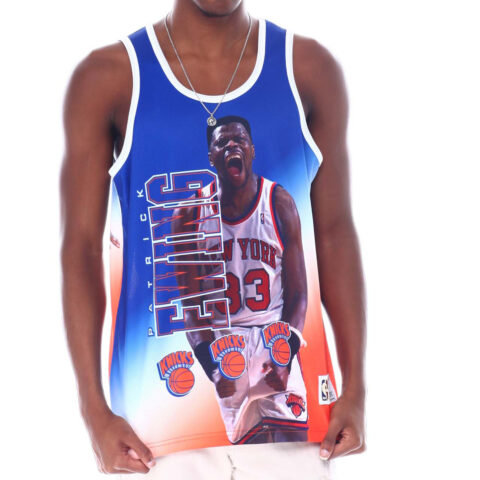 Mitchell Ness x Nba New York Knicks Patrick Ewing Behind The Back jersey