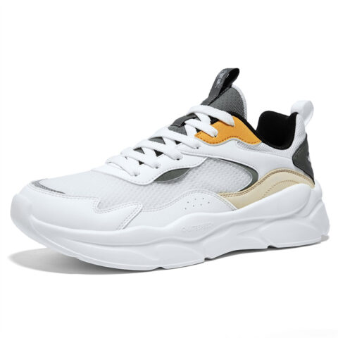 QIAODAN Quality Drying Running Shoes Men’s White Green