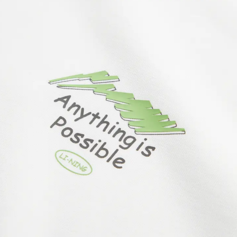 Li Ning Casual Sportswear Unisex White+Black