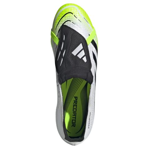 Predator League Adidas Foldover Tongue Fg Mg ‘Cloud White Lucid Lemon’