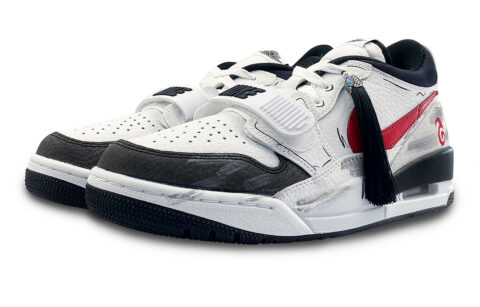 Jordan Legacy 312 Cushioning, Wear Resistant Low top Vintage Basketball Shoes Men’s White