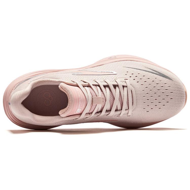 Erke Cushioning Slip Resistant Abrasion Resistant Low top Casual Running Shoes Women’s Pink Gray