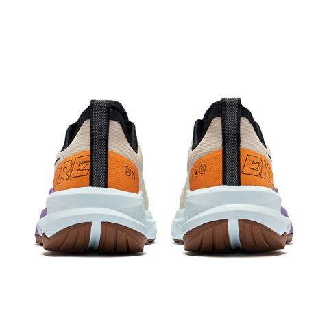 Erke Wildness Cushioning Slip Resistant Waterproof Lightweight Low top Running Shoes Men’s Warm Linen In Black