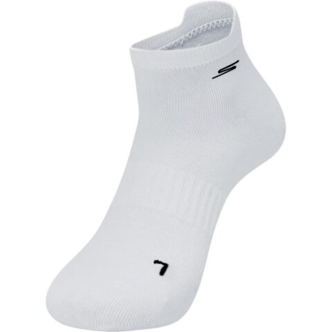 Skechers Wilderness Outdoor Collection Comfortable Sports Collection Ankle Socks Women’s 2 Pack White/Glacier Gray 05U9