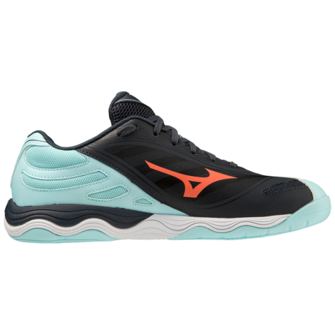 Mizuno Slip Resistant Abrasion Resistant Low top Training Shoes Unisex Cyan