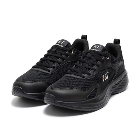361° Slip Resistant Abrasion Resistant Low top Casual Running Shoes Women’s Black