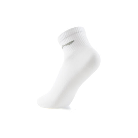Li Ning Fitness Series Ankle Socks Unisex 6 Pack White