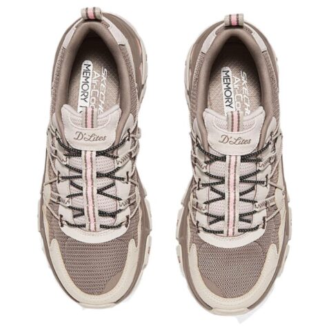 Skechers Abrasion Resistant Breathable Height Increasing Low top Hiking Shoes Women’s Tan