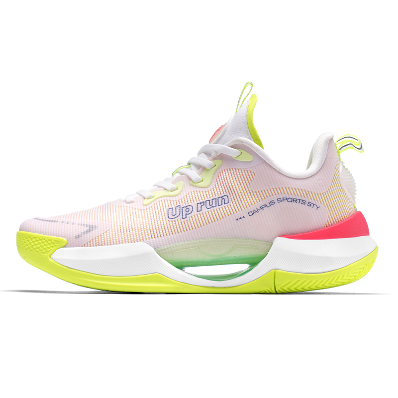 Up Run Mid top Basketball Shoes Unisex Fara Green