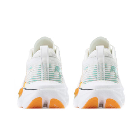 HUOPAI Cushioning Slip Resistant Abrasion Resistant Lightweight Rebound Low top Running Shoes Unisex White Green