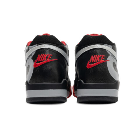 Nike Flight Legacy Frenzied Spirit Racing Slip Resistant Mid top Vintage Basketball Shoes Unisex Black