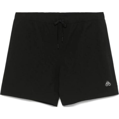 Moose Knuckles Logo Detailed Drawstring Swim Shorts