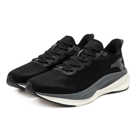 361° Magic Carpet Slip Resistant And Breathable Low top Casual City Commuting Running Shoes Men’s Black