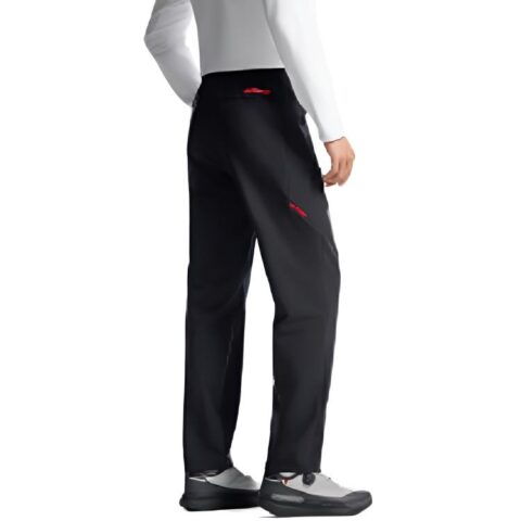 Anta Variety Training Collection Letter Mid Rise Comfortable And Breathable Versatile Fleece Lined Thermal Sports Pants