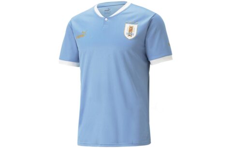 PUMA Uruguay National Team Soccer Apparel Men’s Blue