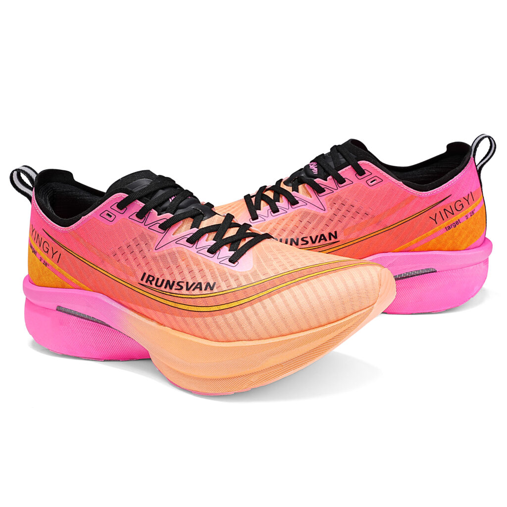 IRUNSVAN Low top Running Shoes Unisex Riding The Orange Wind