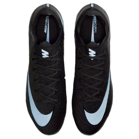Nike Mercurial Vapor 16 Elite Abrasion Resistant Soccer Shoes Unisex Black Blue