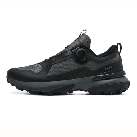 PEAK Taichi 7.0 Cushioning Slip Resistant Abrasion Resistant Low top Training Shoes Men’s Magnet Gray Black
