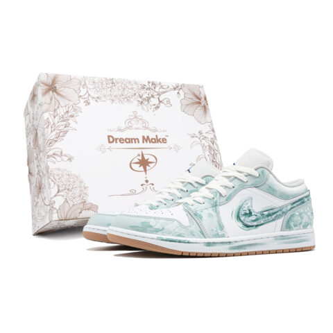 Jordan Air Jordan 1 Vintage Basketball Shoes Men’s Low Top White