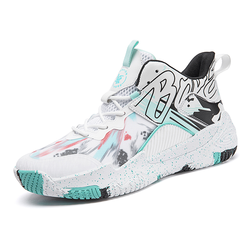 TONYBEAR Abrasion Resistant Slip Resistant Abrasion Resistant Slip Resistant Basketball Shoes Unisex