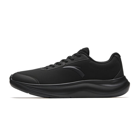 Anta Cushioning, Wear Resistant Low top Casual Running Shoes Men's Black