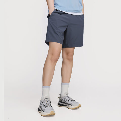 Li Ning Fitness Series Sports Shorts Men’s Night Blue Single Logo