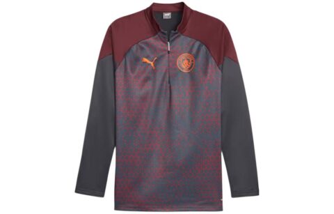 PUMA Manchester City Soccer Jerseys Men’s Fuchsia Moderate Straight Fit