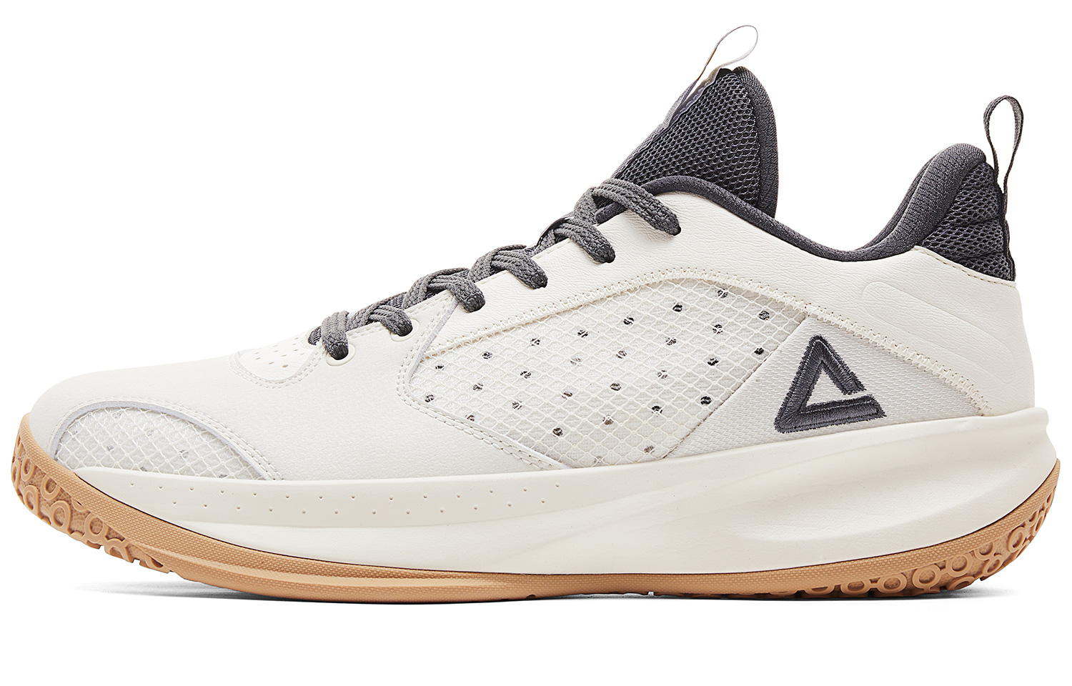 PEAK Taichi, Lanying 3.0 Cushioning Slip Resistant Abrasion Resistant Breathable Rebound Low top Basketball Shoes Men’s