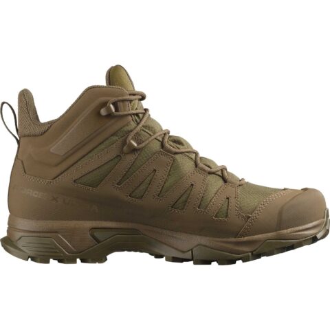 SALOMON X Ultra Forces Leather Breathable Waterproof Abrasion Resistant Crew Outdoor Boots Unisex